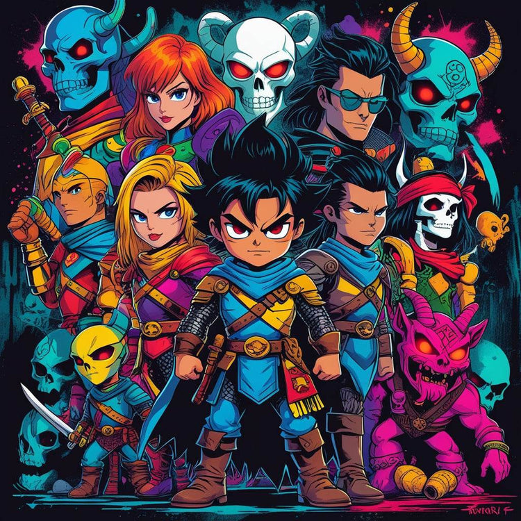 Explore Comic & Cartoon Themed Clothing & Gifts & Accessories - Design & Vybe