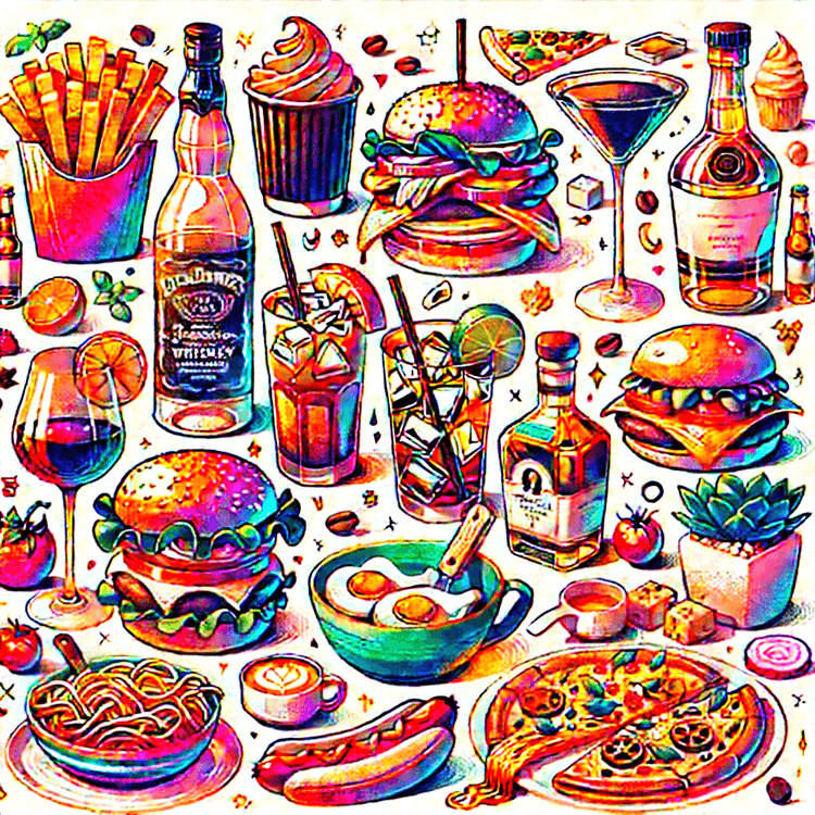 Explore Food & drink Themed Clothing & Gifts & Accessories - Design & Vybe