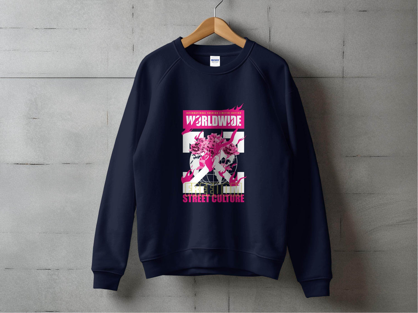 International Fashion Limited Edition Freedom Sweater - Design & Vybe