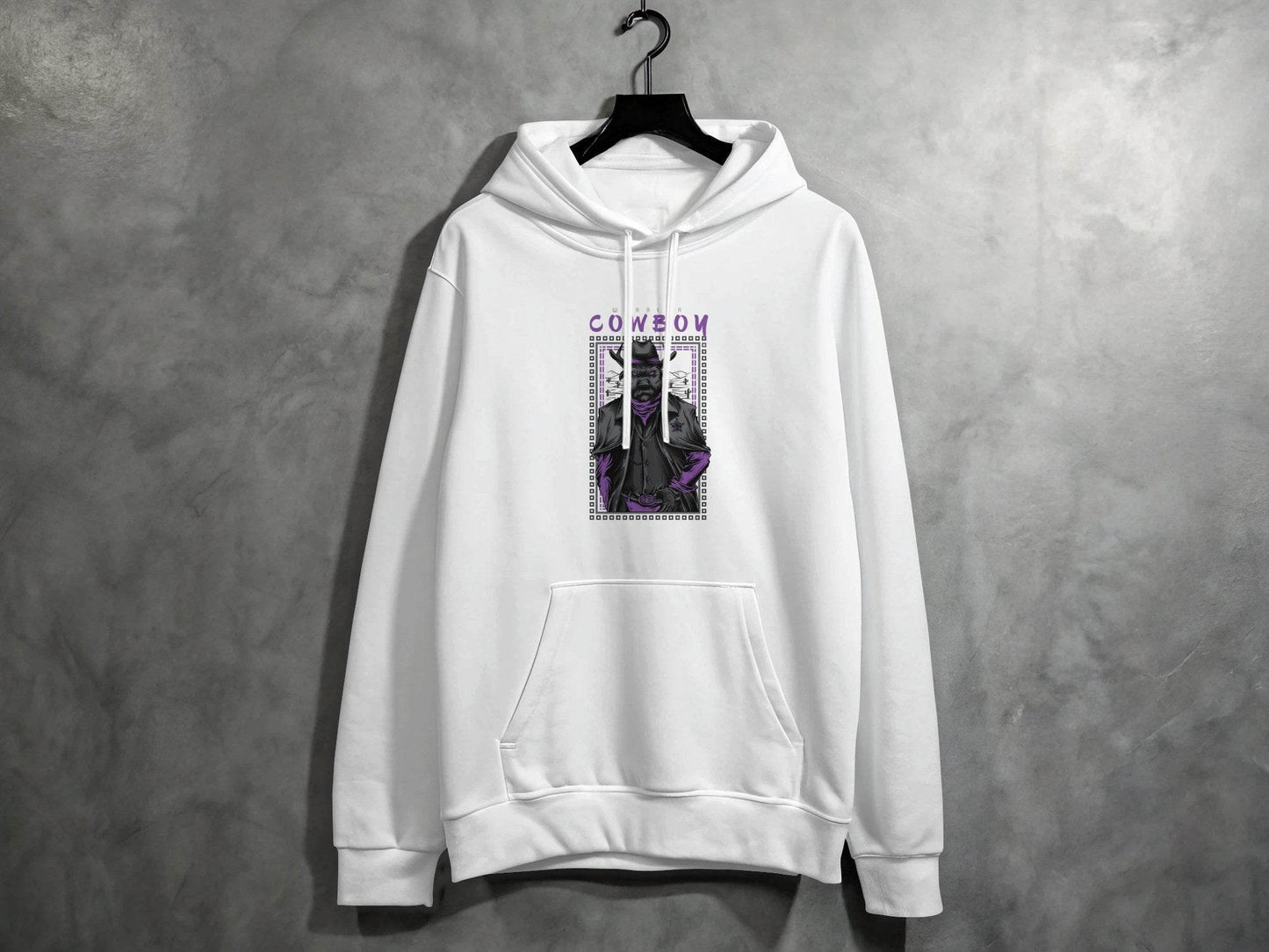 Warrior Cowboy With Attitude Graphic Apparel Hoodie - Design & Vybe