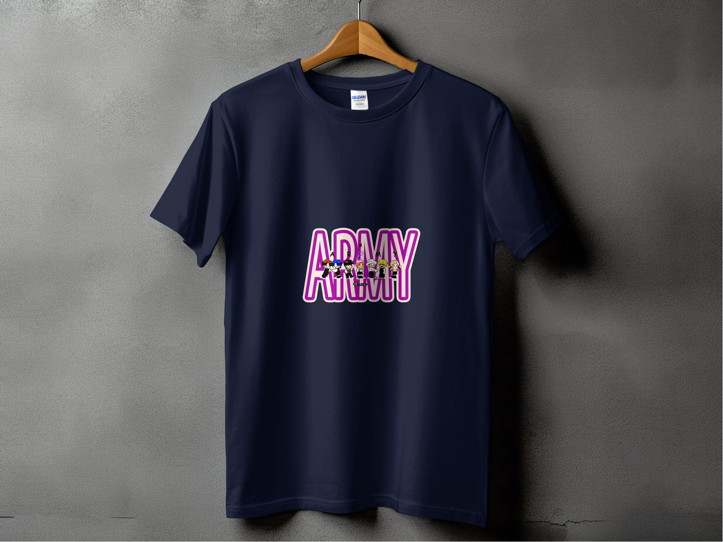 Bold Army Graphic Tee for Casual Wear product type