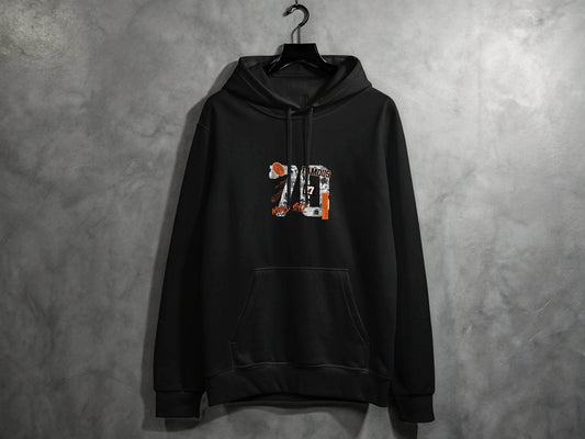 Retro Newspaper Famous 70 World Style Number 27 Hoodie - Design & Vybe