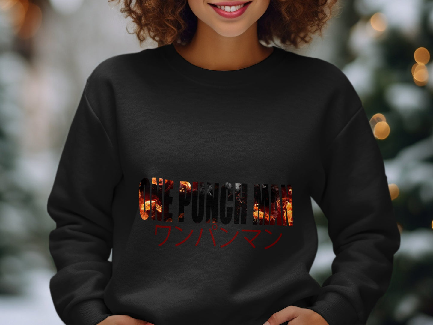 One Punch Man Graphic Anime Design Sweatshirt product