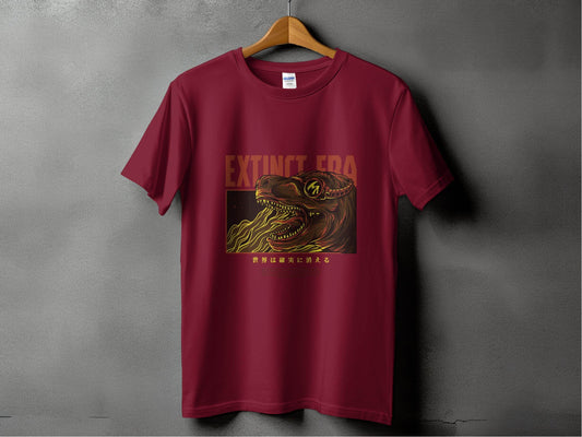 Extinct Era Tyrannosaurus Digital Artwork Design T-Shirt - Design & Vybe