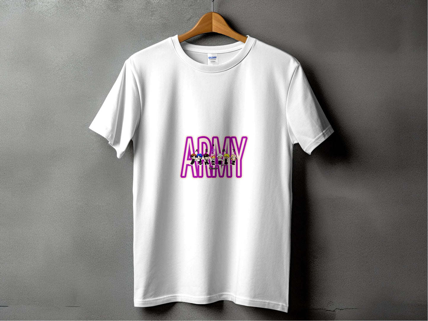 Stylish Graphic Army Print Design T-Shirt product