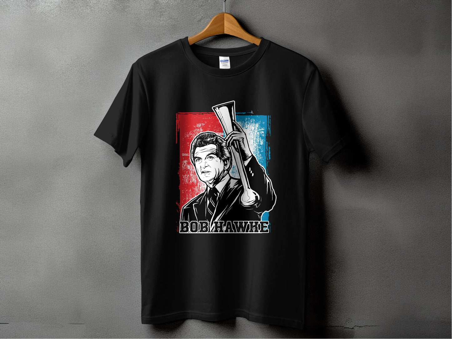 Vintage Bob Hawke Graphic Design T-Shirt product