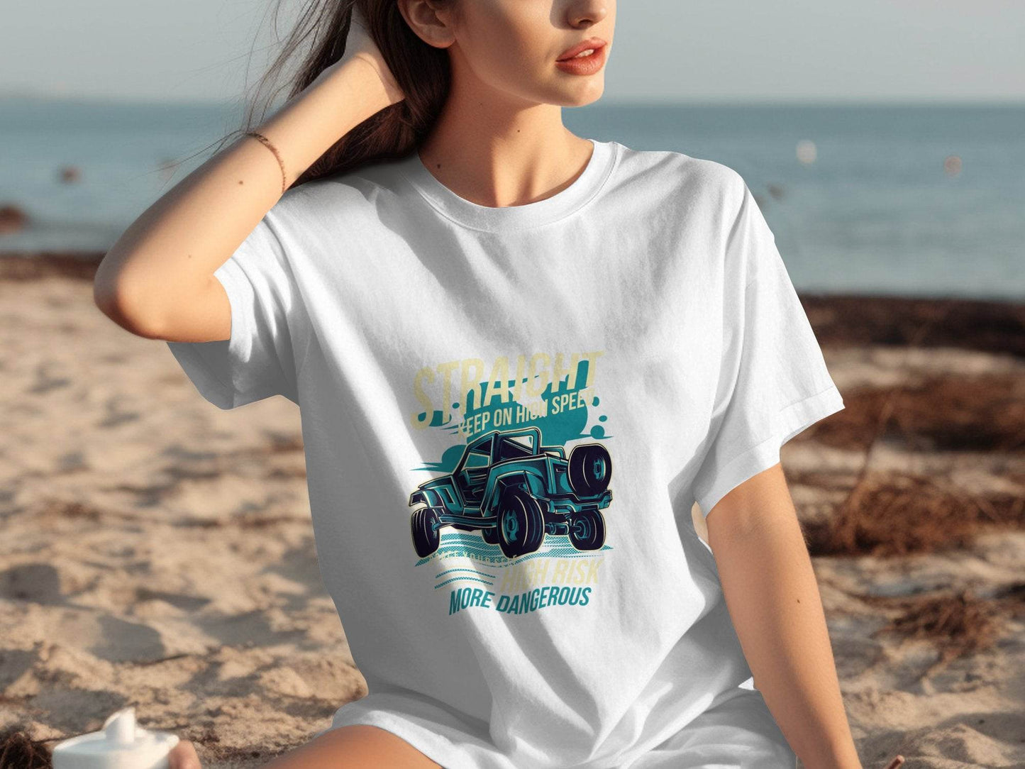 Straight Keep on High Speed More Dangerous T-Shirt - Design & Vybe