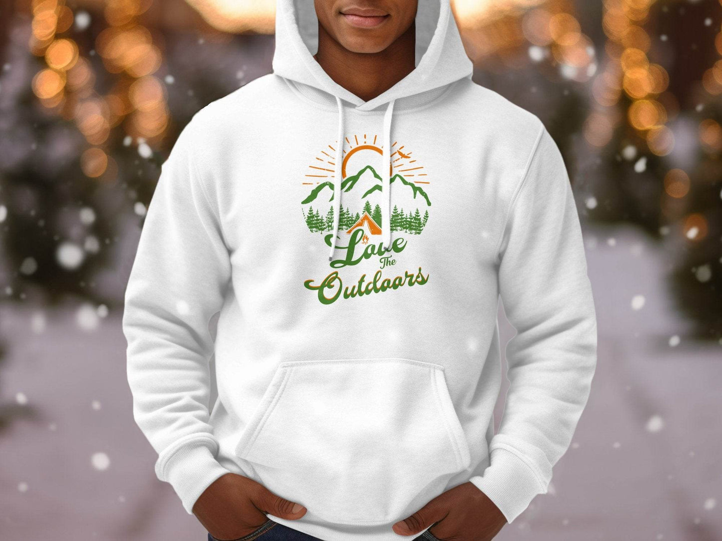 Love The Outdoors Graphic Adventure Hoodie - Design & Vybe