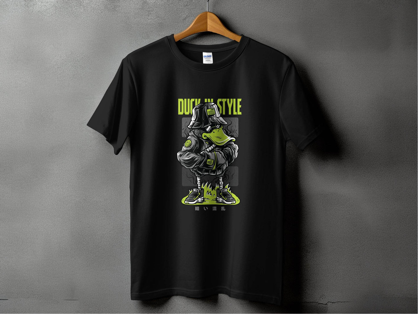 Duck in Style Cool Graphic Illustration Unisex T-Shirt - Design & Vybe