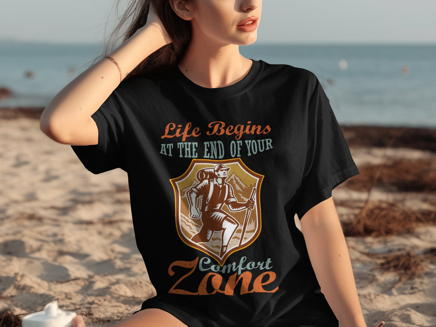 Life Begins at the End of Your Comfort Zone product type