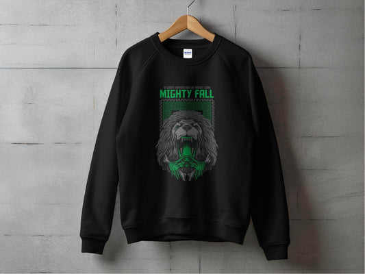 A Great Adventure Of Beast Lion Mighty Fall Design Sweater - Design & Vybe