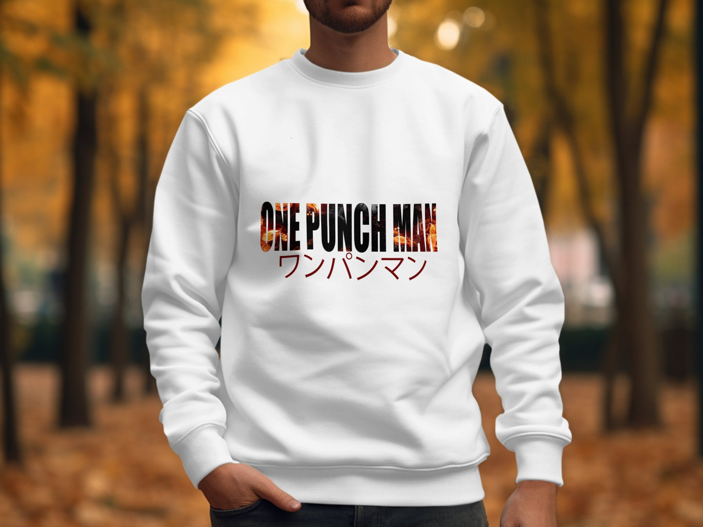 One Punch Man Anime Graphic Design Sweatshirt product