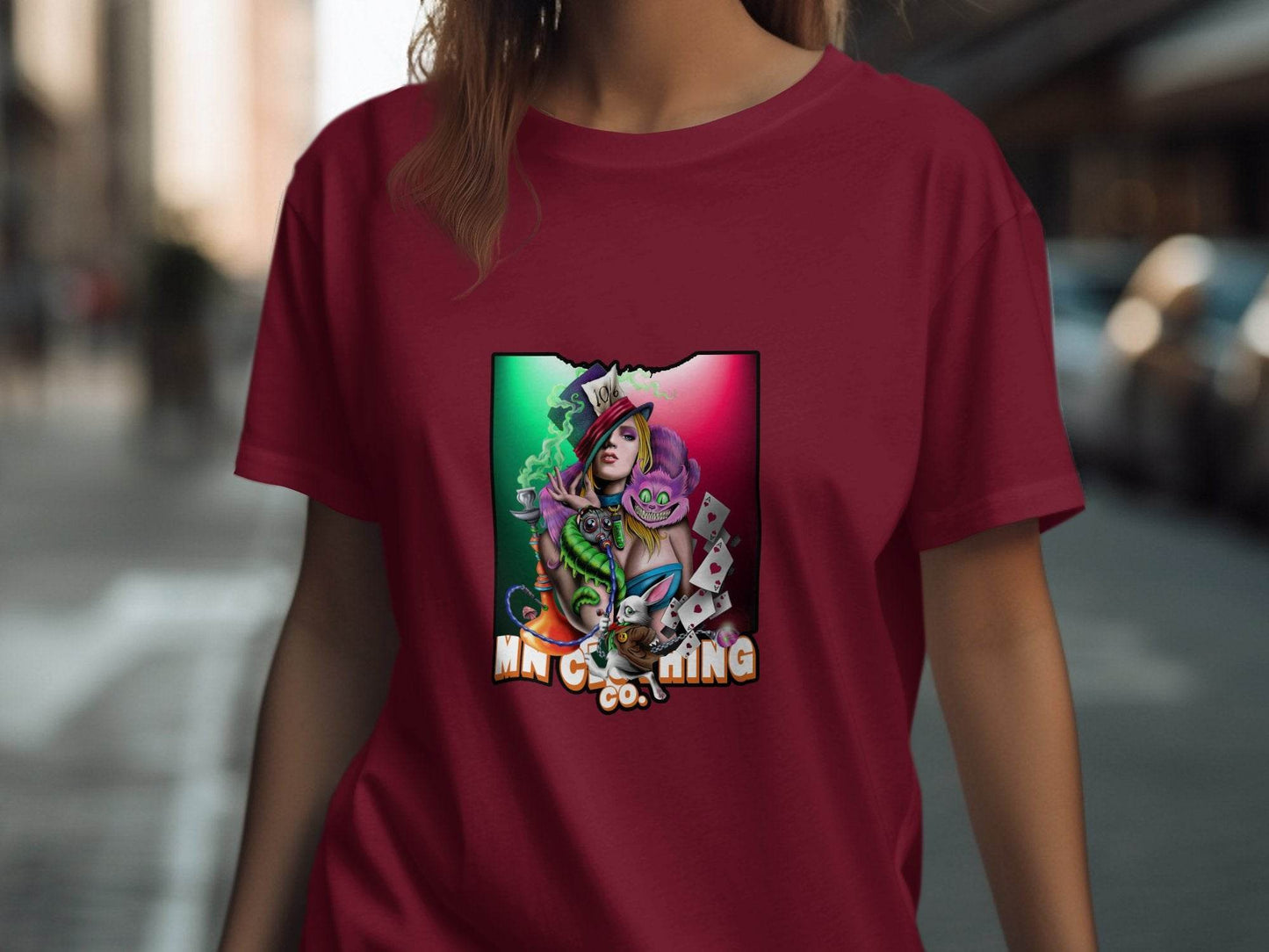 A Trip to Wonderland Mad Hatter Graphic T-Shirt - Design & Vybe