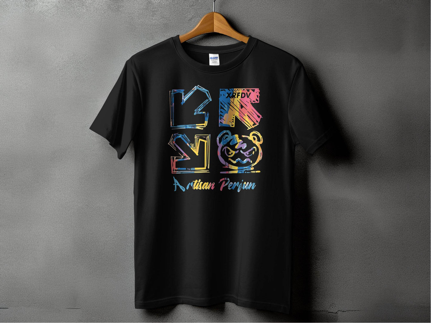 Artisan Perjun Mad Bear Arrow Unique Artistic Pattern Graphic T-Shirt - Design & Vybe