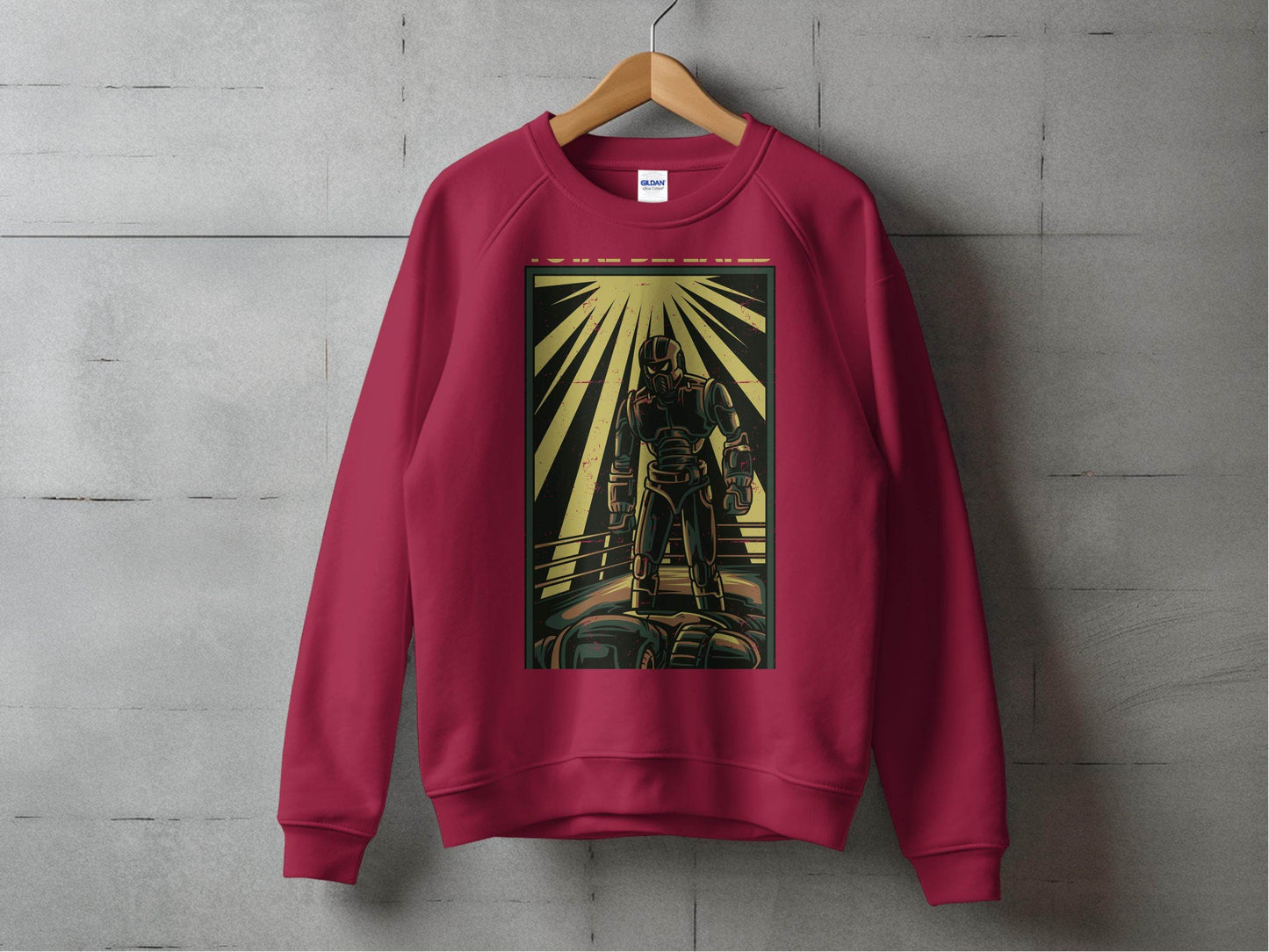 Total Defeated Back From The Death Stylish Graphic Sweater - Design & Vybe