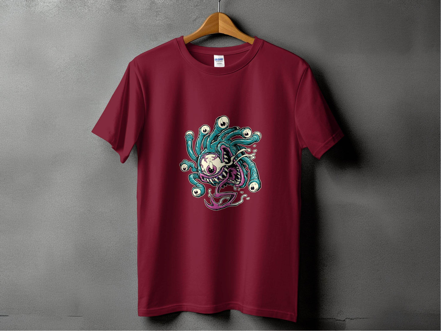 Eye Monster Colorful Fantasy Illustration Graphic T-Shirt - Design & Vybe