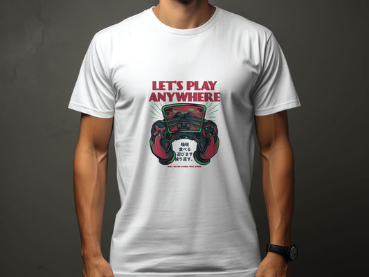 Let's Play Anywhere Retro Gamer Will Know It T-Shirt - Design & Vybe