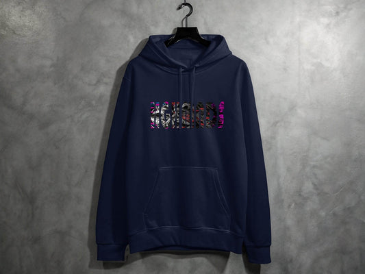 Highmads Artistic Bold Design Statement Graphic Print Hoodie - Design & Vybe