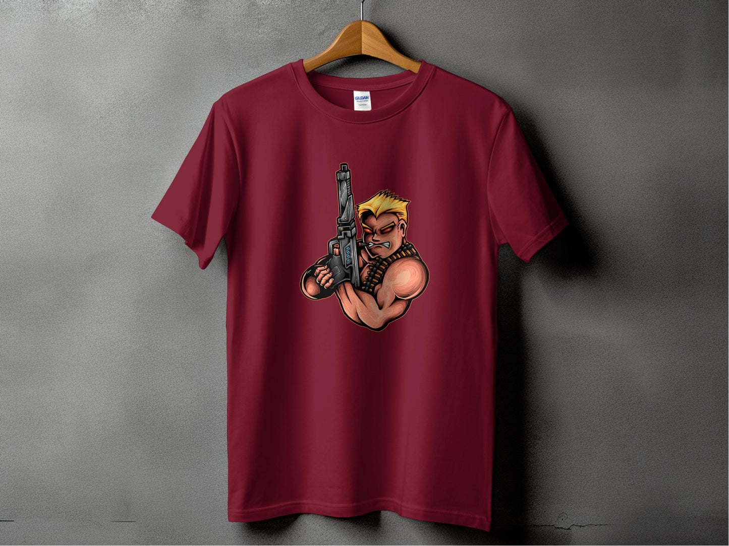Fierce Action Hero Graphic T-Shirt product type