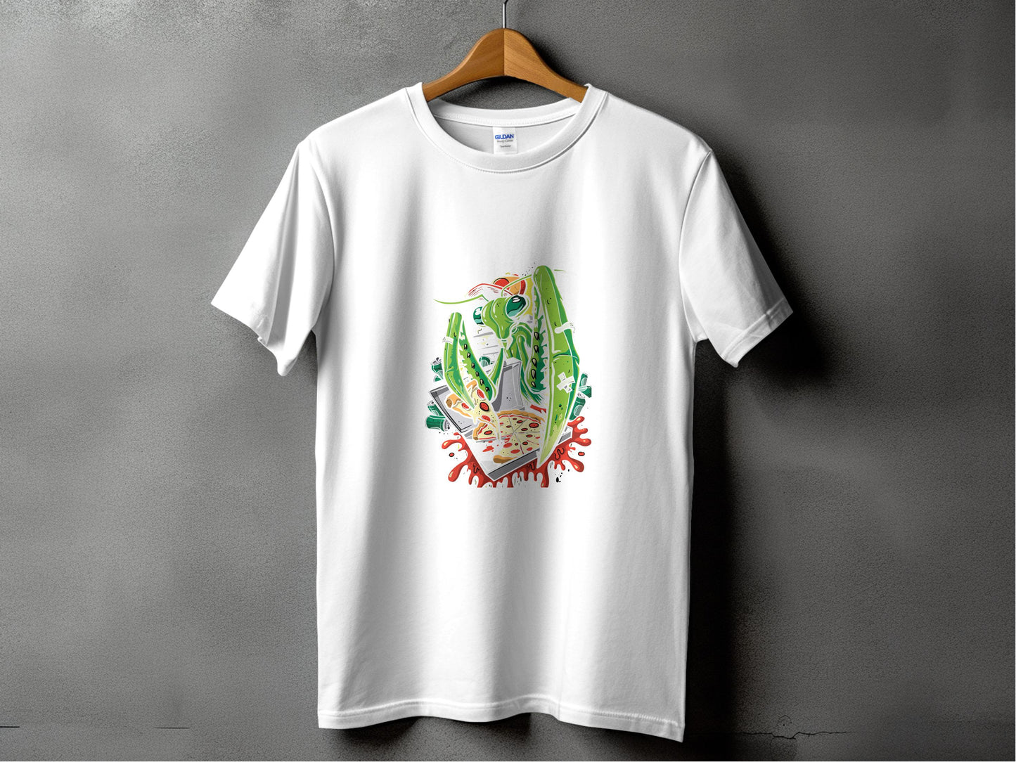 Colorful Artistic Lizard Design Graphic T-Shirt product