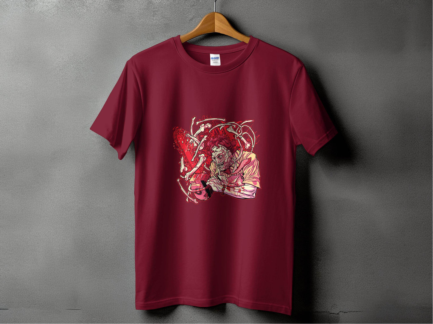 Chainsaw Massacre Graphic Style Design Awesome T-Shirt - Design & Vybe