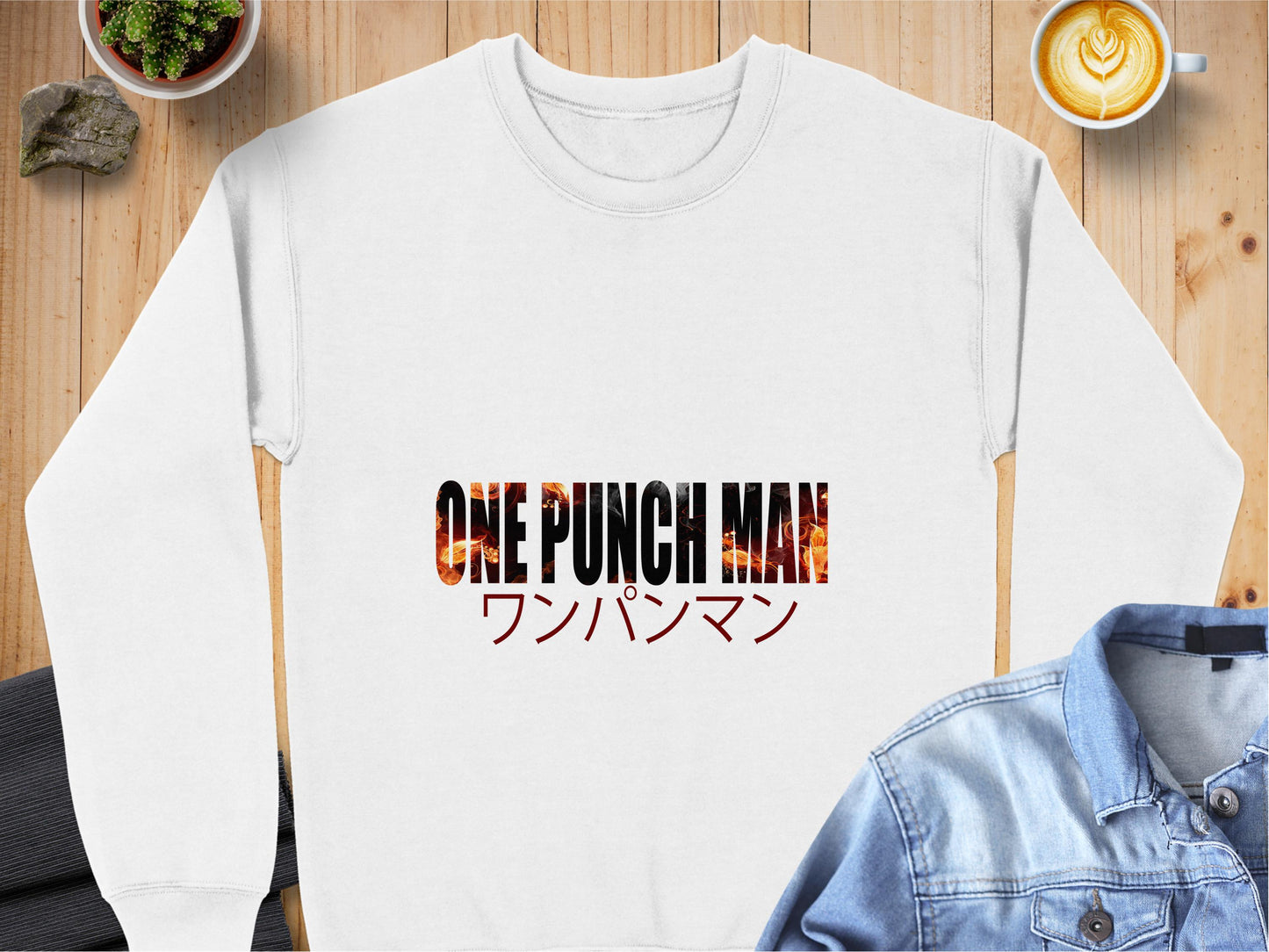 One Punch Man Graphic Anime Design Sweater product