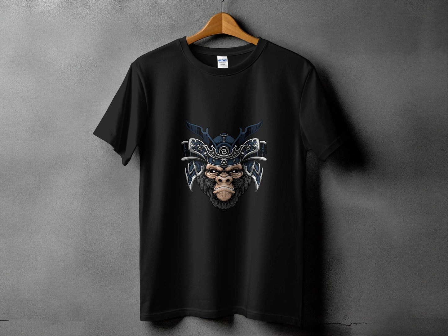 Samurai Ape Warrior Graphic Design T-Shirt - Design & Vybe
