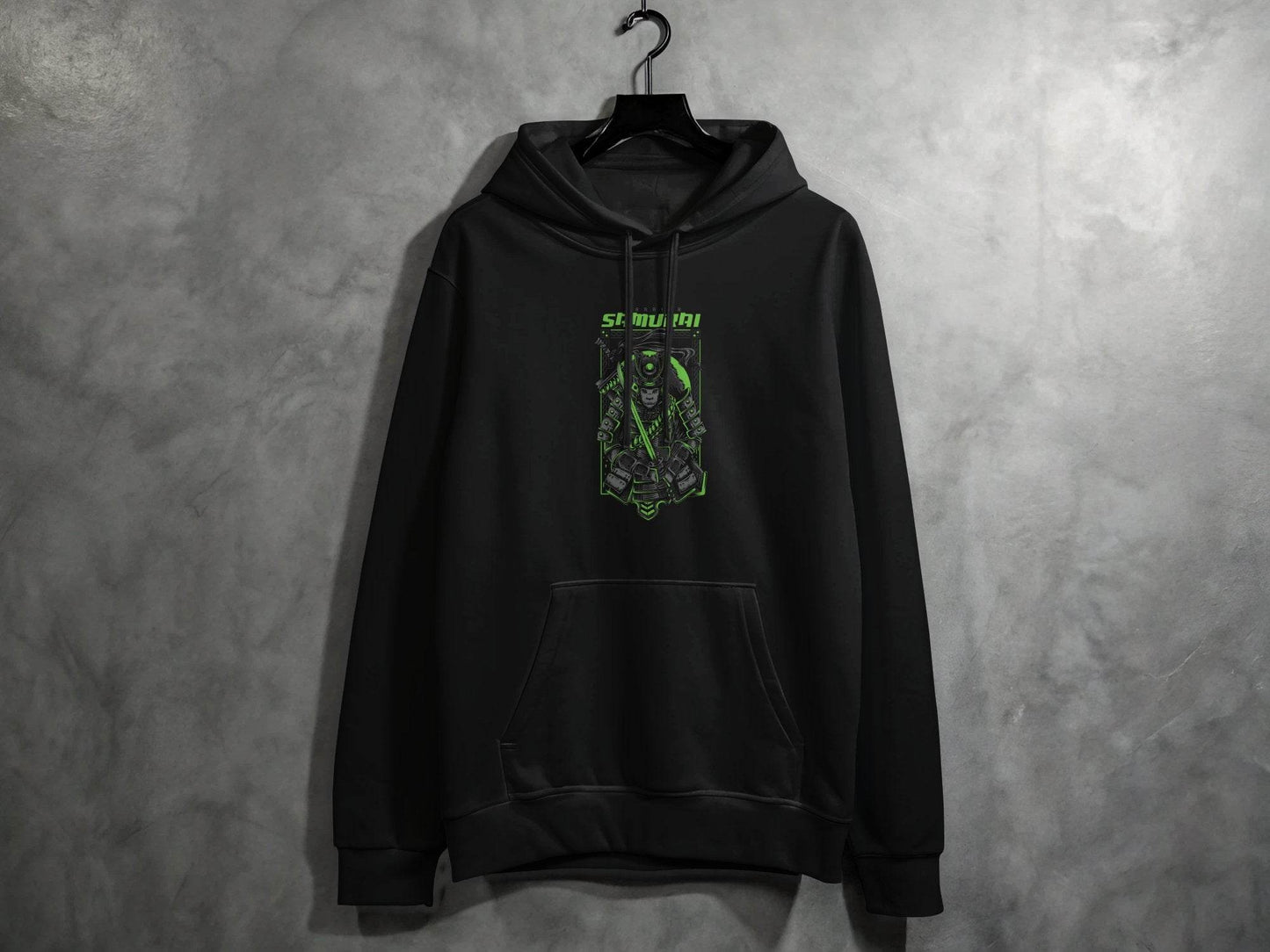 Warrior Lion Samurai Design Graphic Art Hoodie - Design & Vybe