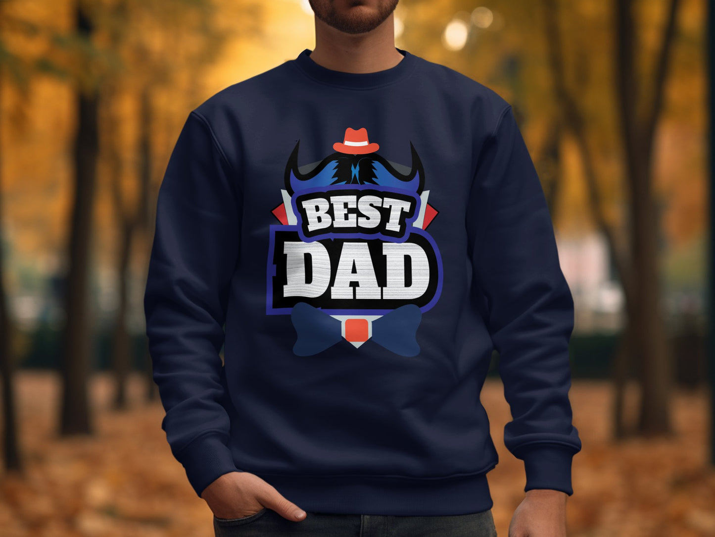 Best Dad Graphic Top with Fun Design product