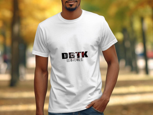 DBTK 日本の戦士 Graphic Novelty Cool Design T-Shirt - Design & Vybe