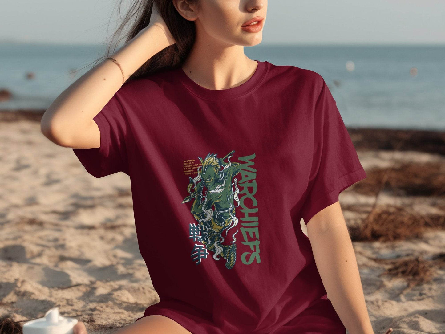 Warrior with Spear Graphic Urban Style Inspired T-Shirt - Design & Vybe