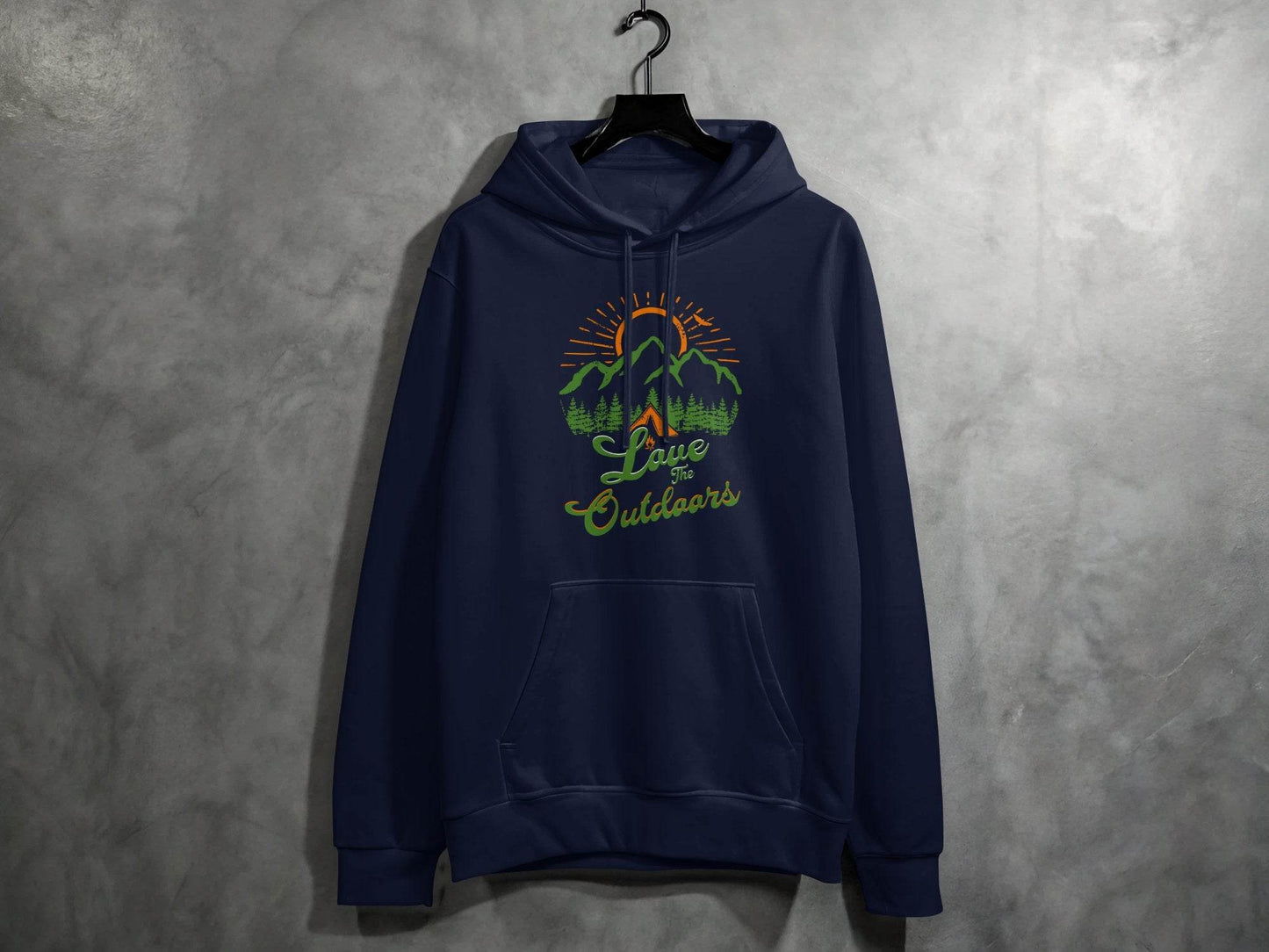 Love The Outdoors Graphic Adventure Hoodie - Design & Vybe