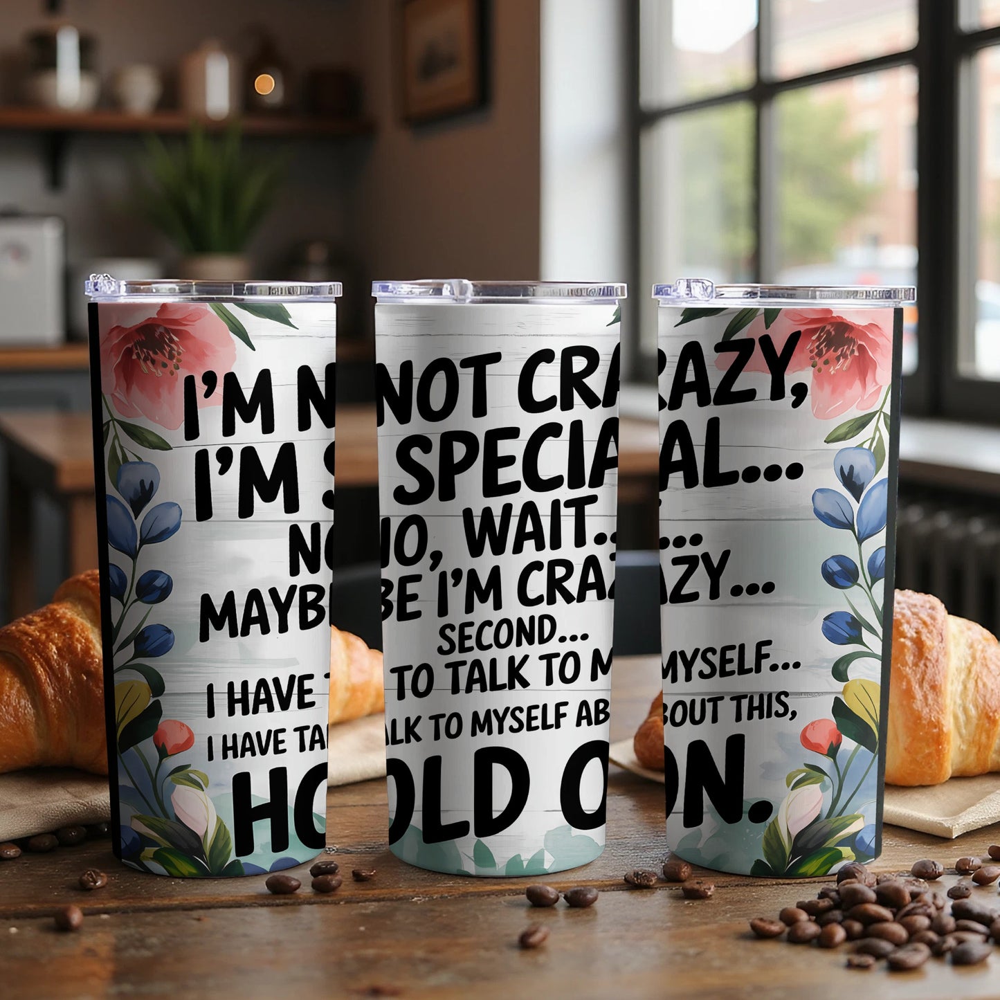 Inspirational Floral Design Motivational Quote Product
