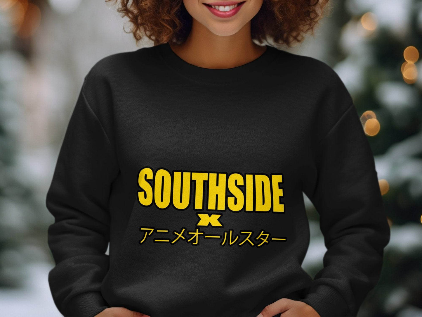 Southside with Anime All Stars Graphic Novelty Sweater - Design & Vybe