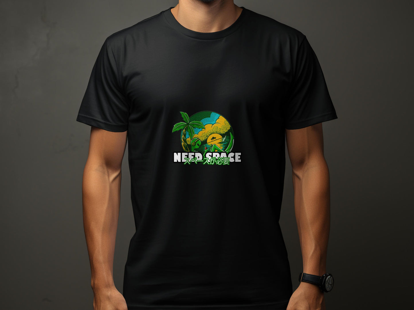 Need Space Dinosaur Sleeping Graphic T-Shirt product