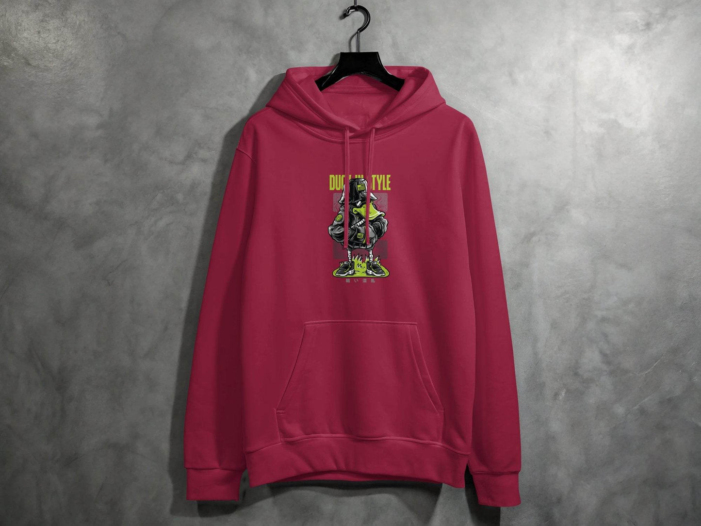 Duck in Style Cool Graphic Illustration Unisex Hoodie - Design & Vybe