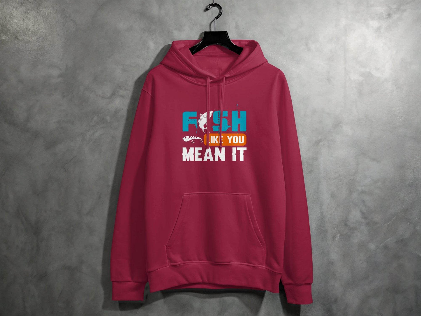 Funky Fish Like You Meant It Graphic Hoodie - Design & Vybe