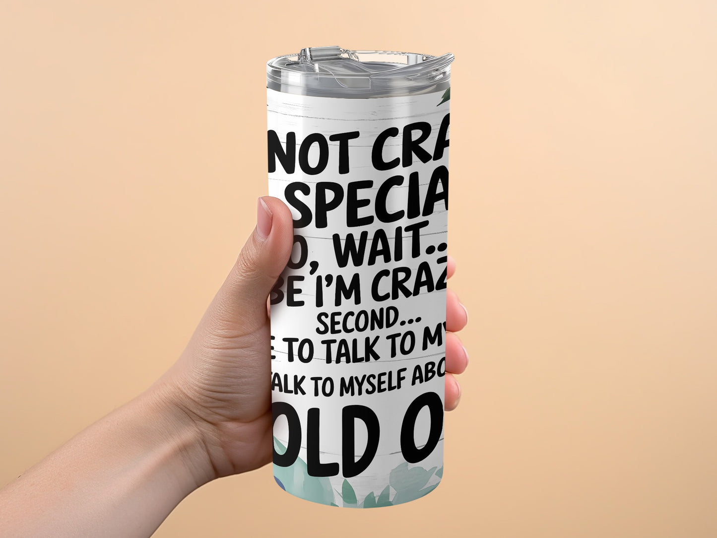 I'm Not Crazy I'm Special Travel Tumbler product