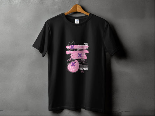 No Drama Fashion Style Reality Art Graphic T-Shirt - Design & Vybe