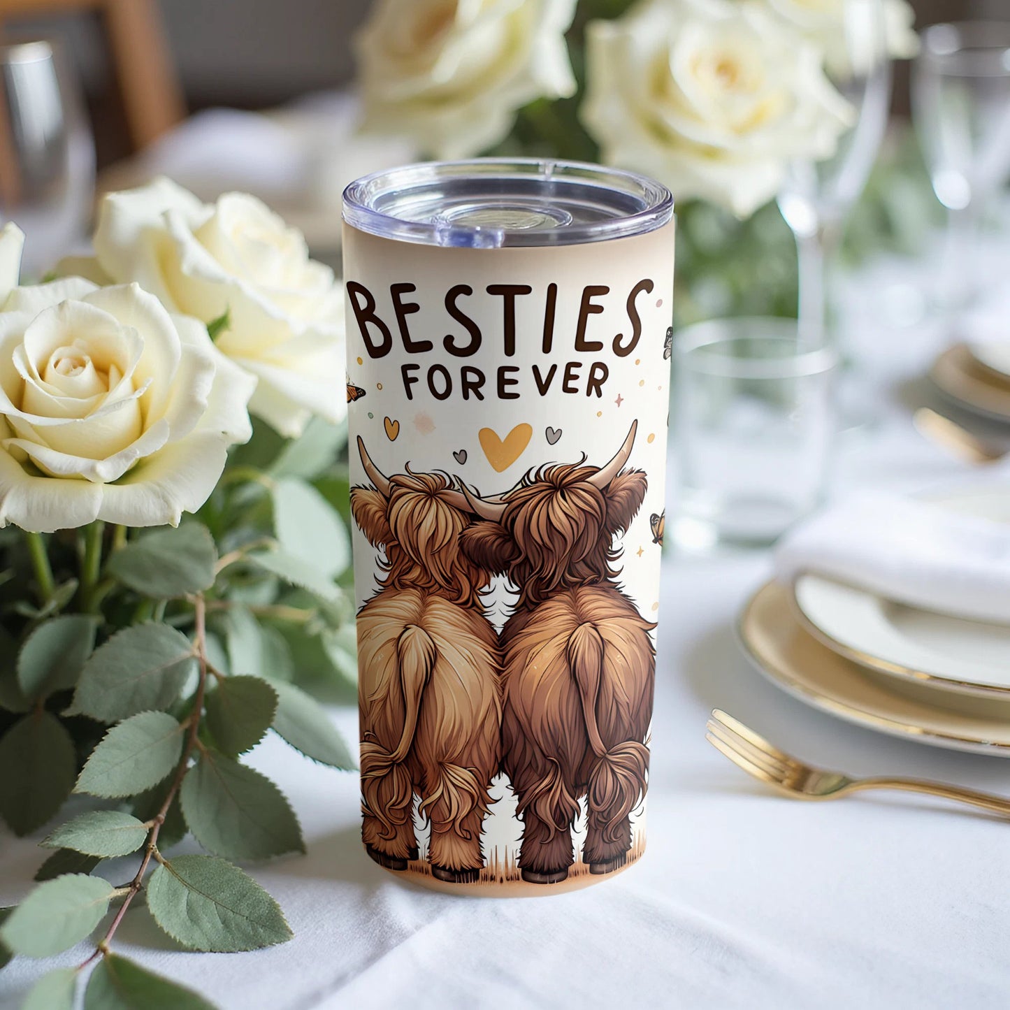 Besties Forever Highland Cow Friends product