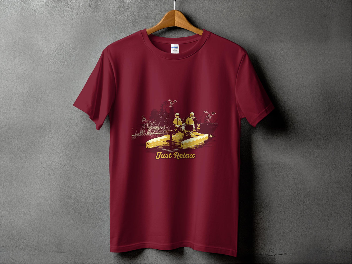 Just Relax Graphic Tee Featuring Unique Design product type