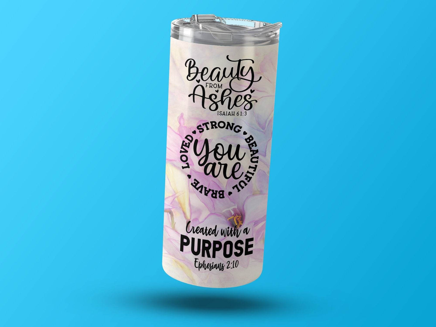 Choose Joy Trusting God Bible Quotes Design Tumbler - Design & Vybe