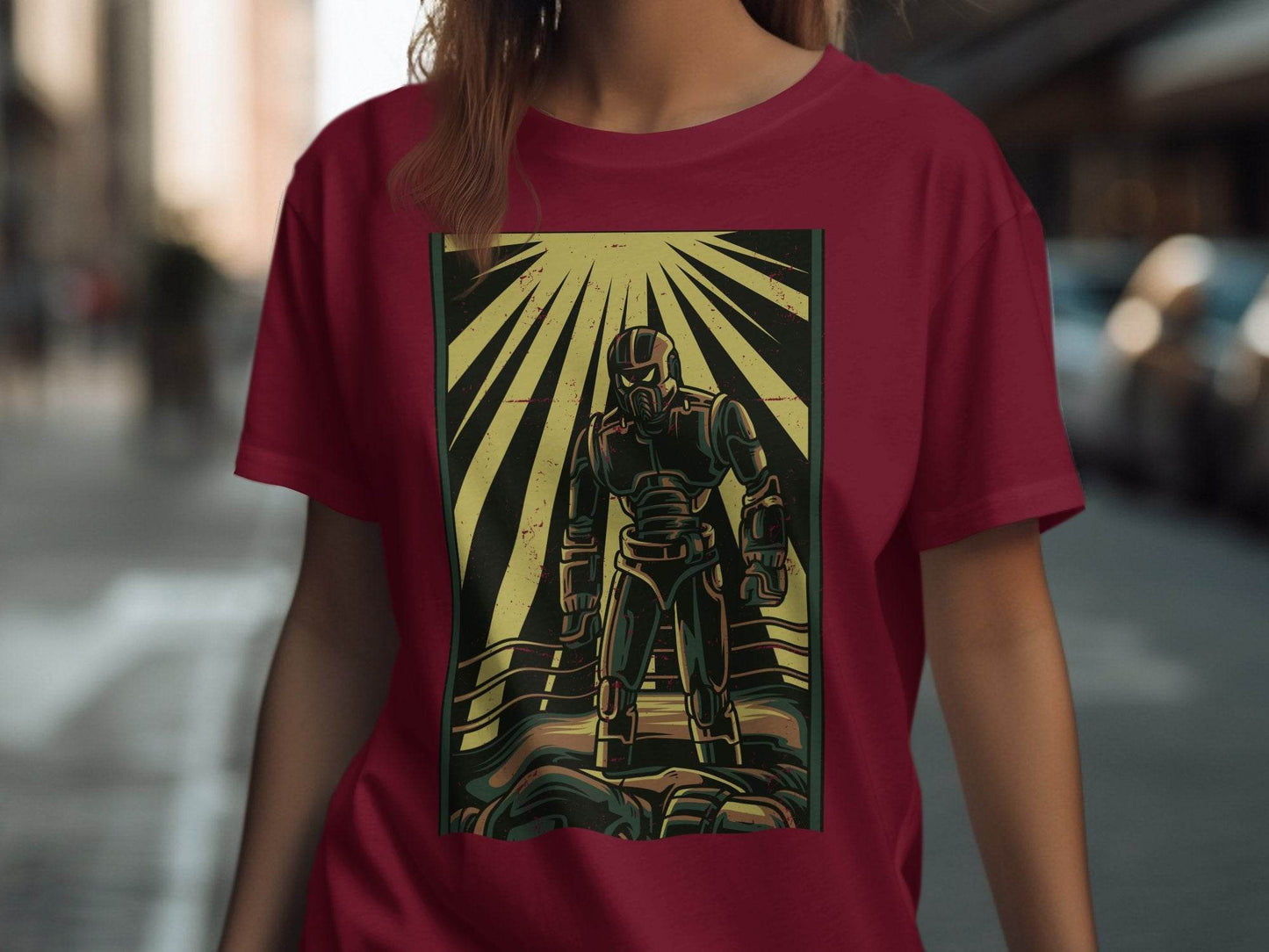 Total Defeated Back From The Death Stylish Graphic T-Shirt - Design & Vybe