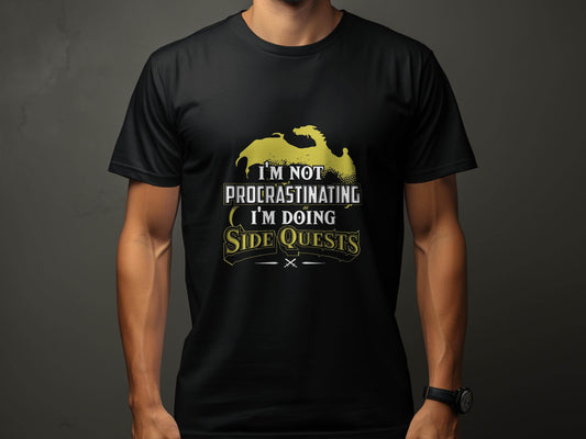 I Am Not Procrastinating I Am Doing Side Quests T-Shirt - Design & Vybe