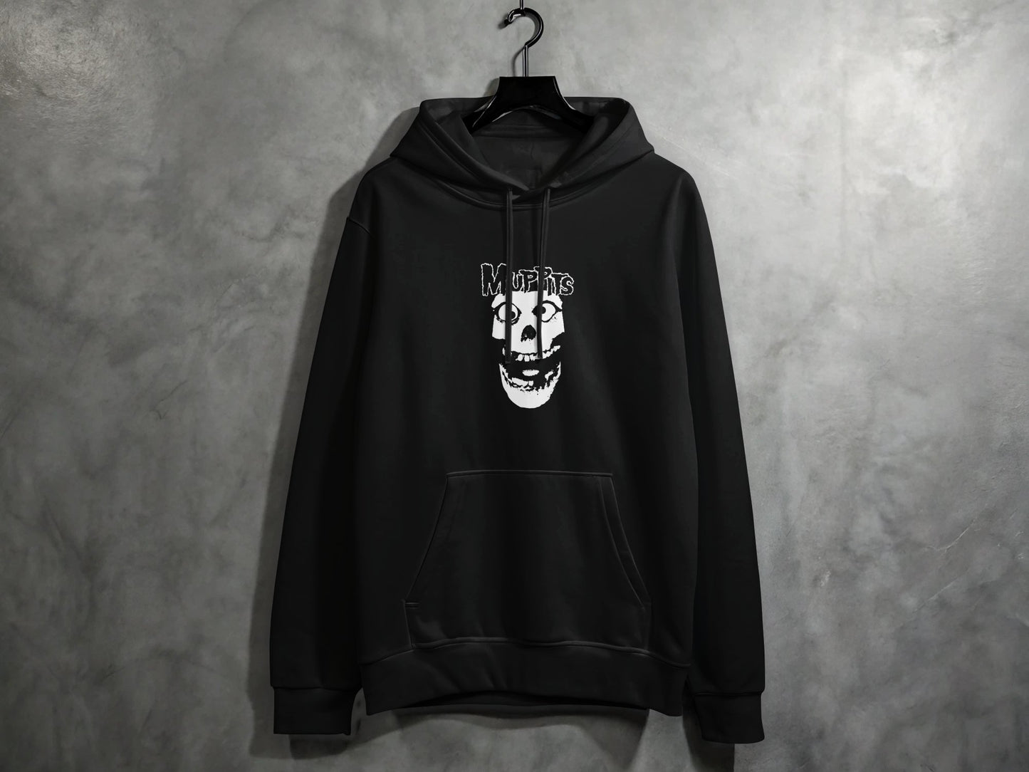 Stylish Skull Design Black Hoodie product type