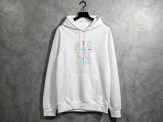 Let Me Tell You About About My Jesus Colorful Graphic Hoodie - Design & Vybe