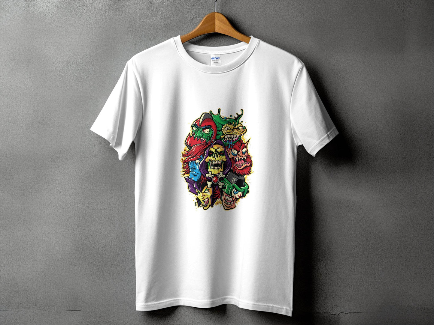 Masters of the Universe Cartoon Villains Collage T-Shirt - Design & Vybe