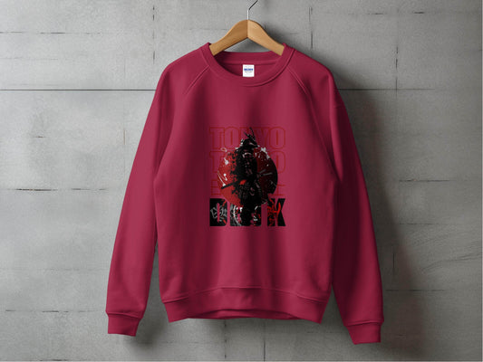TOKYO Samurai Warrior Japan Style Art Sweater - Design & Vybe