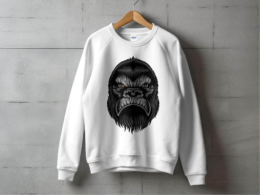 Fierce Beast Design Angry Gorilla Face Sweater - Design & Vybe