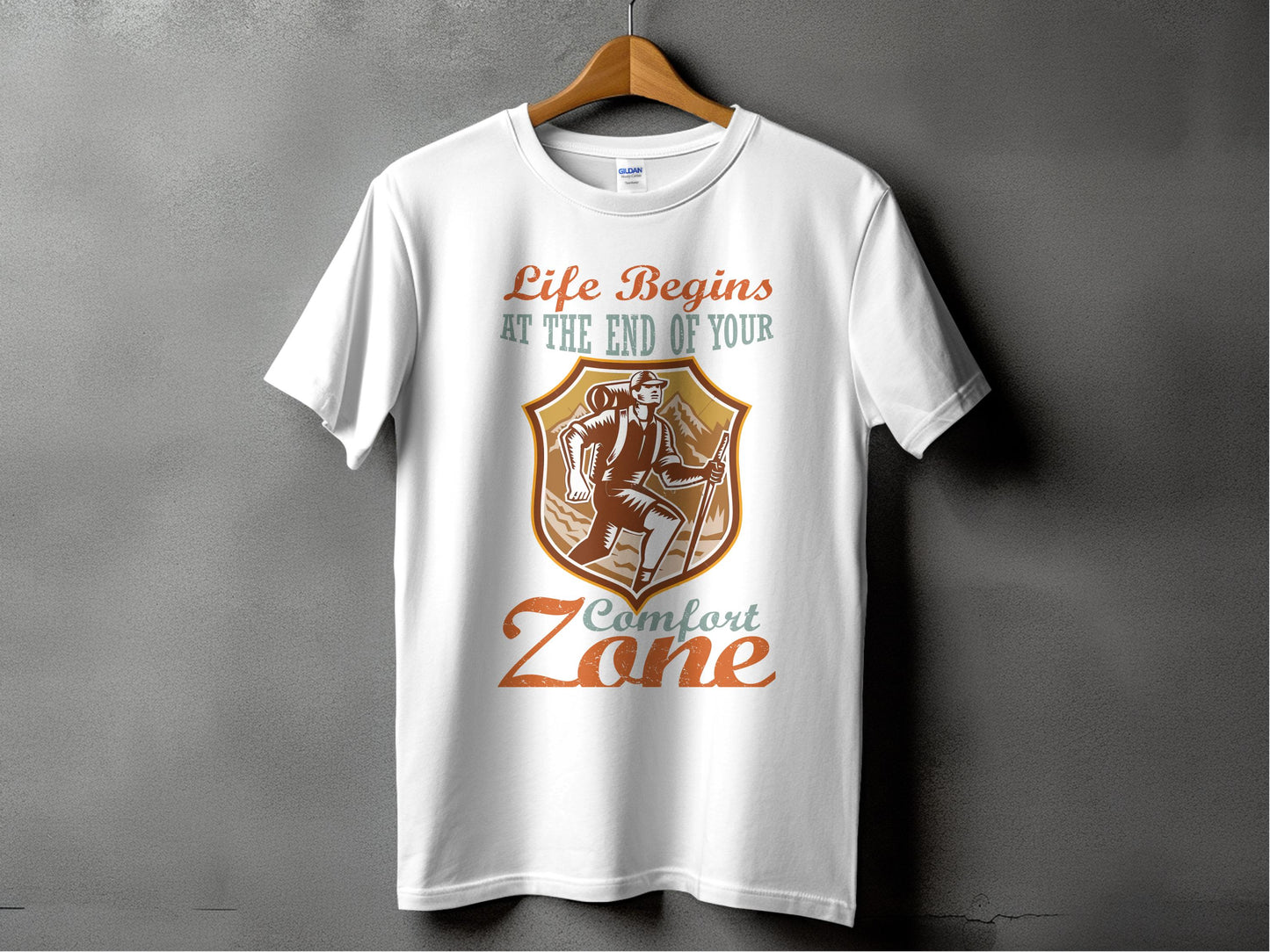 Life Begins at the End of Comfort Zone T-shirt product